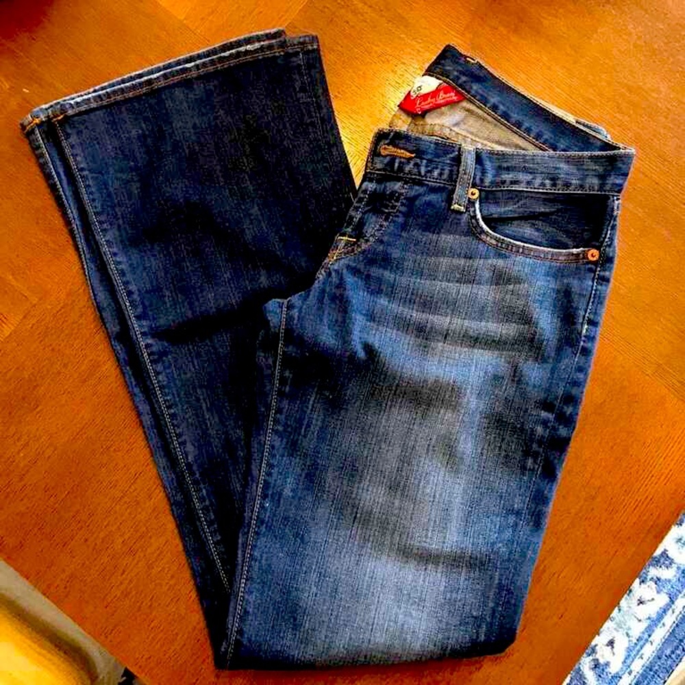 Lucky Jeans hip hugger, boot leg, Size 28 6